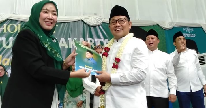 Perempuan NU DKI Jakarta Bershalawat, Bertekad Dukung Gus Muhaimin 2024