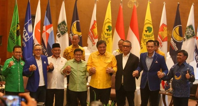 Gelar Pertemuan, 8 Parpol Sepakat Tolak Sistem Coblos Partai di Pemilu 2024