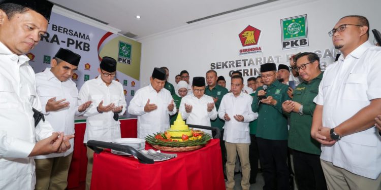Kukuhkan Koalisi, Cak Imin dan Probowo Resmikan Sekber PKB-Gerindra!