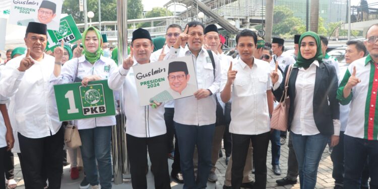 Daftar Bacaleg ke KPUD, PKB Jakarta Targetkan Tiga Besar dengan Minimal  15 Kursi DPRD