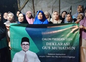 Doa Tulus Ibu-Ibu Majelis Taklim As Salwa Ciganjur, untuk Gus Muhaimin di Pilpres 2024