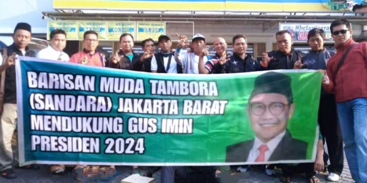 Yakin Bisa Wujudkan Visioning Indonesia 2024, Barisan Anak Muda Tambora Dukung Gus Muhaimin di Pilpres 2024