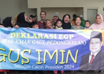 Dinilai Bisa Perjuangkan Aspirasi Emak-emak, Relawan EGP Dukung Gus Muhaimin Presiden 2024