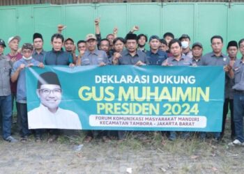 Memiliki Visi Jelas di Sektor Wisata Budaya, Gus Muhaimin Didukung Masyarakat Mandiri Tambora Jakarta Barat Maju Pilpres 2024