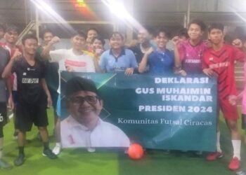 Dipercaya Bisa Dongkrak Prestasi Olahraga Nasional, Pecinta Futsal Ciracas Dukung Gus Imin Presiden 2024