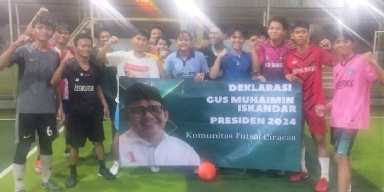 Dipercaya Bisa Dongkrak Prestasi Olahraga Nasional, Pecinta Futsal Ciracas Dukung Gus Imin Presiden 2024