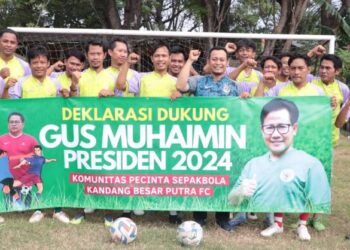 Ini Alasan Komunitas Pecinta Sepakbola di Jakarta Timur, Dukung Gus Muhaimin Presiden 2024.