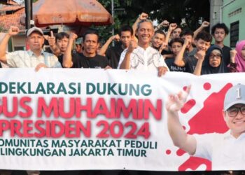 Ingatkan Soal Mitigasi Dampak Perubahan Iklim, Gus Imin Didukung Masyarakat Peduli Lingkungan Jaktim Maju Pilpres 2024