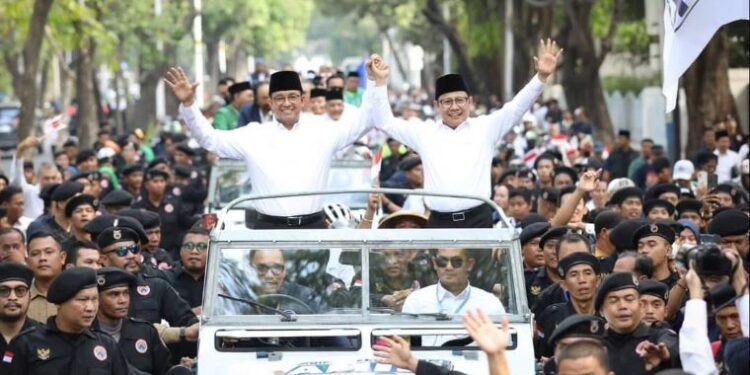 AMIN Jadi Paslon Pertama Daftar ke KPU, Anies Bertekad Kembalikan Kewarasan dalam Bernegara