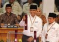 Survei IPO Simulasi Tiga Capres-cawapres, Elektabilitas AMIN Geser Ganjar-Mahfud dari Posisi Kedua