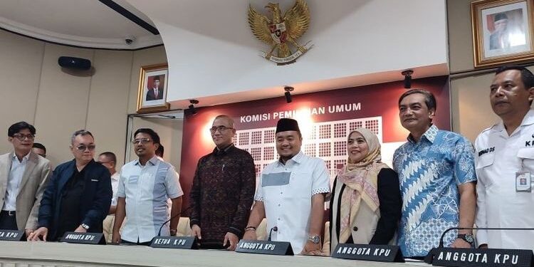 KPU Tetapkan Anies-Muhaimin, Ganjar-Mahfud, dan Prabowo-Gibran sebagai Capres-Cawapres 2024