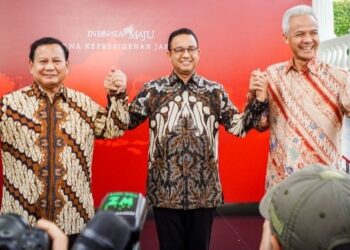 KPU Tetapkan Anies-Muhaimin, Ganjar-Mahfud, dan Prabowo-Gibran sebagai Capres-Cawapres 2024