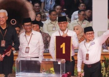 AMIN Unggul atas Paslon Ganjar-Mahfudz, dan Prabowo-Gibran Versi Polling VIVA
