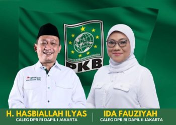 PKB Promosikan Dua Kandidat Cagub DKI Jakarta: Putra Betawi, Hasbiallah Ilyas dan Menaker Ida Fauziyah. Ini Profilnya