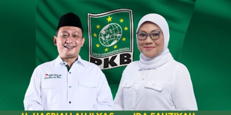 PKB Promosikan Dua Kandidat Cagub DKI Jakarta: Putra Betawi, Hasbiallah Ilyas dan Menaker Ida Fauziyah. Ini Profilnya