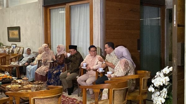 Sambil Halal Bihalal, Anies-Gus Muhaimin Bahas Proses Sengketa Hasil Pilpres 2024 di MK