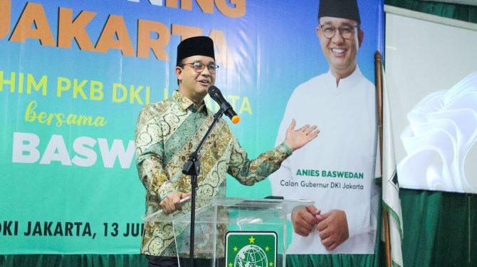 Anies Terima dengan Hormat Pinangan PKB untuk Maju Pilkada Jakarta