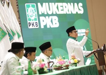 Buka Mukernas PKB, Gus Muhaimin Bandingkan Soeharto dan Jokowi: Anaknya Jadi Wapres Aman Saja