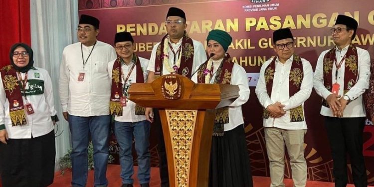 PKB Resmi Daftarkan Luluk Nur Hamidah-Lukmanul Hakim ke KPUD Jatim sebagai Cagub-Cawagub di Pilgub Jatim 2024