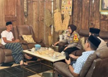 Bertemu Kapolresta Cirebon, KH Imam Jazuli Bahas Persiapan MLB NU