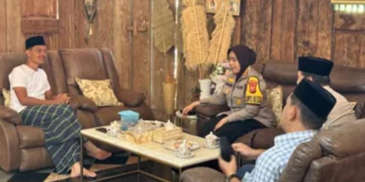 Bertemu Kapolresta Cirebon, KH Imam Jazuli Bahas Persiapan MLB NU