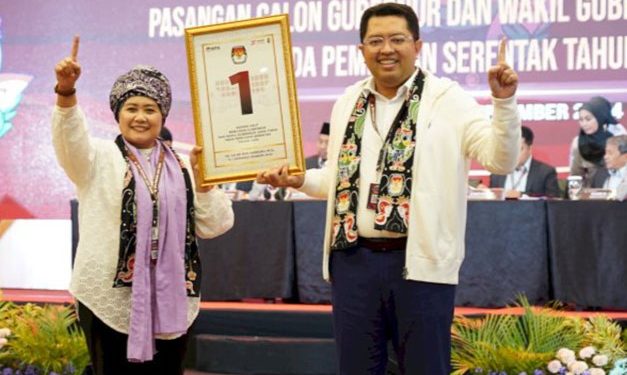Dapat Nomor Urut 1 di Pilgub Jatim, Luluk Nur Hamidah-Lukmanul Hakim Optimis Menang