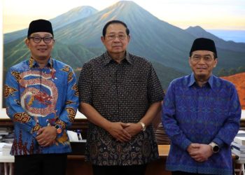 Silaturahmi ke Cikeas, SBY Minta Pasangan RIDO Prioritaskan Atasi Kampung Kumuh di Jakarta