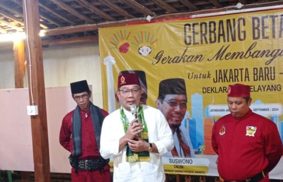 Silaturrahmi dengan Bamus Betawi, RK Janjikan Program 100-200 Juta Setiap RW