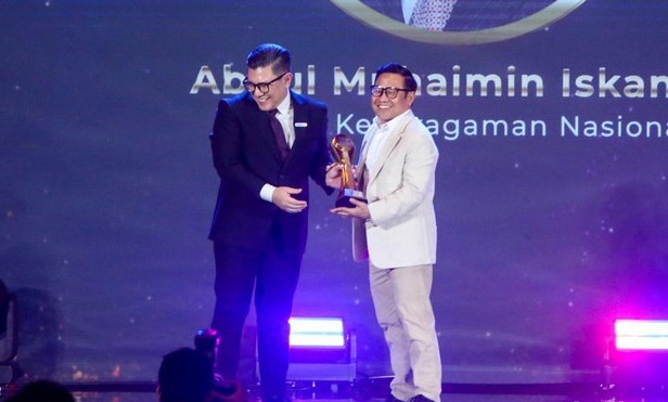 Dinilai sebagai Tokoh Pendorong Inklusivitas di Tubuh PKB, Gus Muhaimin Mendapat Anugerah Detikcom Award 2024