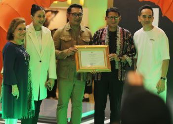Bertemu Sandiaga, Ridwan Kamil Diminta Dorong Pariwisata Jakarta Naik Kelas