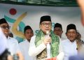 Hadiri Hari Santri di Jakarta Pusat, Ridwan Kamil Ikhtiar Kembangkan Ekosistem Pesantren di Jakarta
