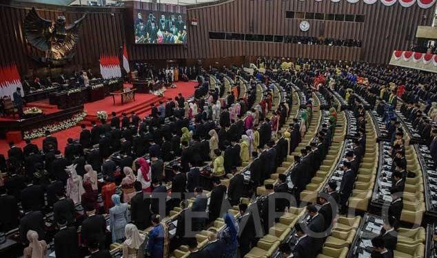 Pimpinan MPR RI Resmi Dilantik, Ahmad Muzani dari Fraksi Gerindra Jadi Ketua