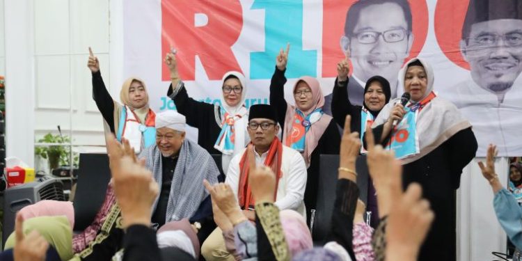 Gagasan dan Visi Misi Bagus, Pasangan RIDO Dapat Dukungan Forum Ustadzah se-Jakarta