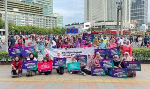 Perempuan Bangsa DKJ gelar aksi hari Kartini