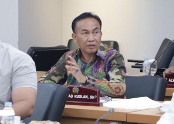 Anggota Komisi D dari Fraksi PKB, H. Ahmad Ruslan