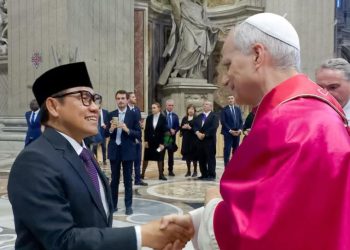 cak imin ketua paus leo di vatikan
