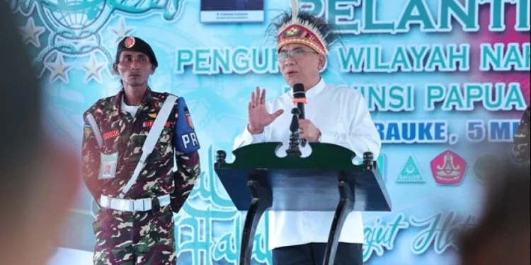 Gus Yahya Lantik Pengurus PWNU Papua Selatan