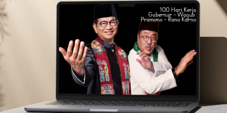100 hari kerja gubernur dkj, pramono anung-rano karno