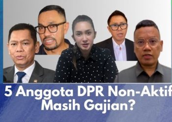 5 Anggota DPR Dinonaktifkan Parpol, Tapi Status Tetap Sah di Parlemen dan Terima Gaji?