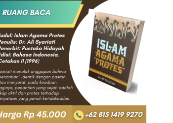 buku Islam agama protes karya ali syariati