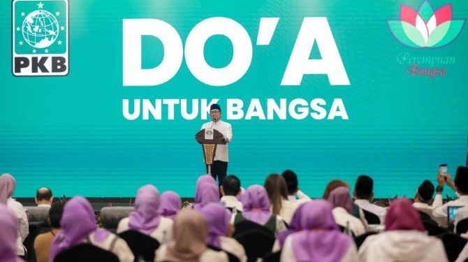 ketum PKB Gus Imin Instruktiskan kader berdoa untuk bangsa