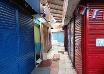 pedagang distrik mrt blom m pindah